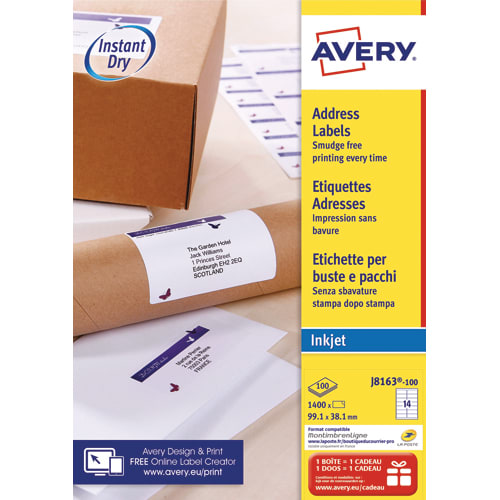 [436108] AVE B/1400 ETIQ JTEN 99.1X38.1 J8163-100       176A
