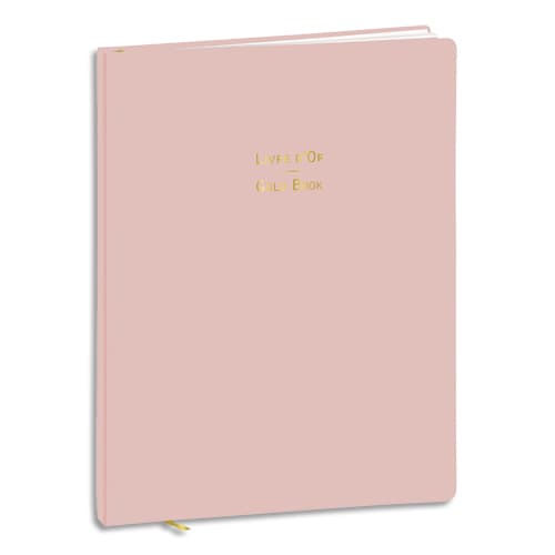 QUO LIVRE D OR PASTEL 27X21 ROSE 243035Q