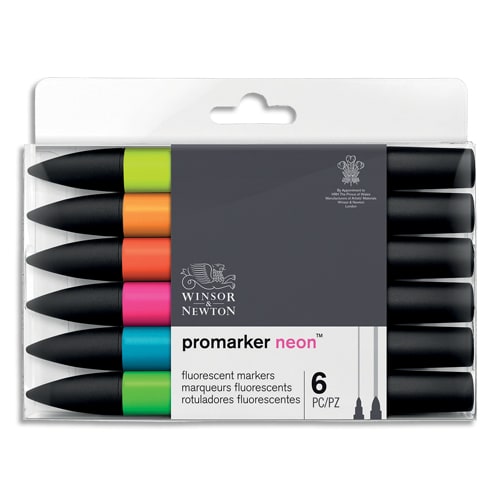 [437794] WIN PROMARKER NEON SET X6 0290136
