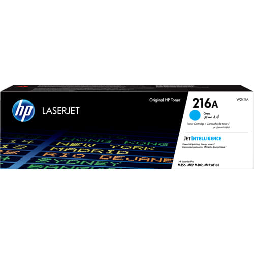 [439660] HWP CARTOUCHE TONER 216A CYAN W2411A       56B