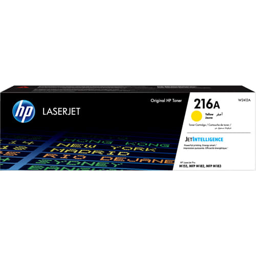 [439661] HWP CARTOUCHE TONER 216A JAUNE W2412A       56B