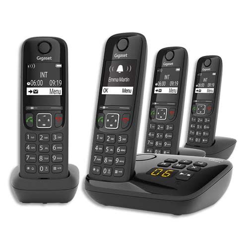 [439771] GIG TEL AS690A QUAT NR AS690AQuattroNoir