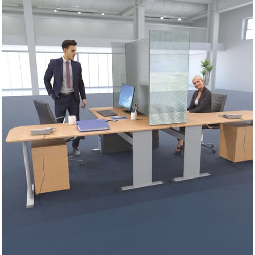 [440834] 1ER SEPARATEUR BUREAU 160XHT60CM KITB002       999W