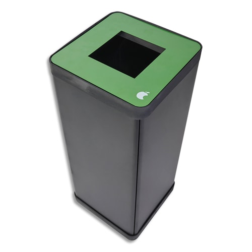 [441348] ALB POUBELLE DE TRI 50L N/VT PBCORBN V       518A