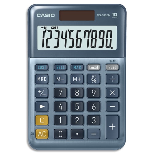 [441547] CAS CALCUL BUREAU BL 10 CH CSCALMS-100EM       135A
