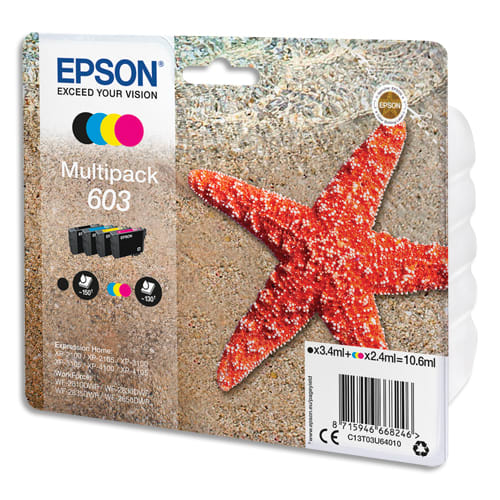 [441886] EPS MULTIPACK JE 4 COUL 603 C13T03U64010       999W