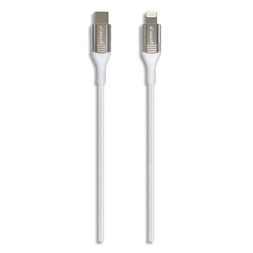 [441911] GREEN CABL LIGHT TRES/USBC 2M BLC GR2080