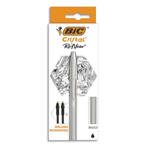 BIC BLS/1 CRISTAL RENEW+2 RECH N 997201       275D