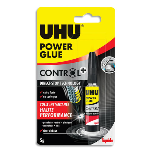 [442432] UHU GLUE LIQ POWER CONTROL+ 5GR 34160       332E