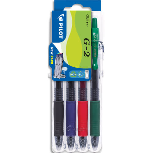 PIL E/4 ROLLER GEL G-2 ASS CLASS 551652       279C