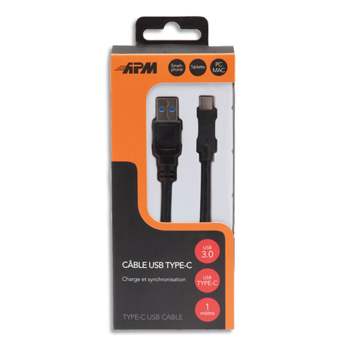 APM CABLE USB3-A/TYPEC M/M 1M NR 570311