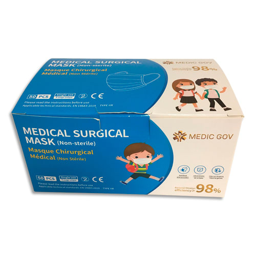 [445542] EPI B/50 MASQ PRO 3P ENFANT PHMASQMGKID