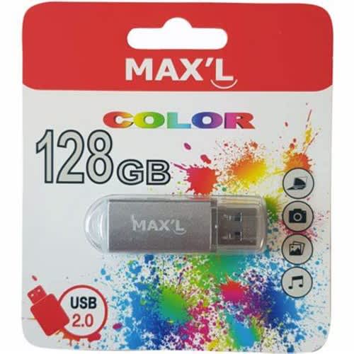 [446370] MAX CLE USB2 COLORS 128GO MAXL85406       999W
