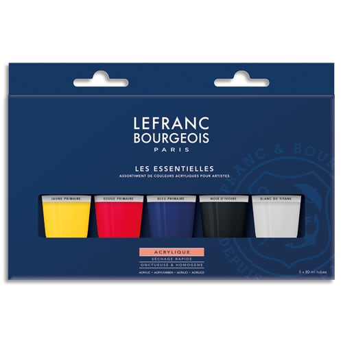 LFB COF/5 TUBES ACRYLIQUE 80ML 300684       999W