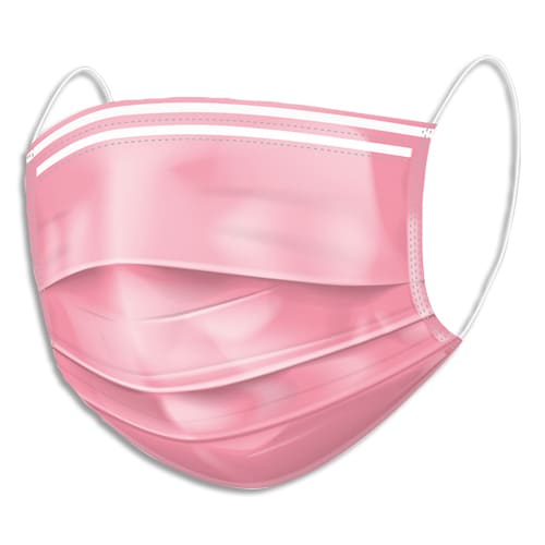 [447129] EPI B/50MASQ IIR ROSE MASQUE105_RSE