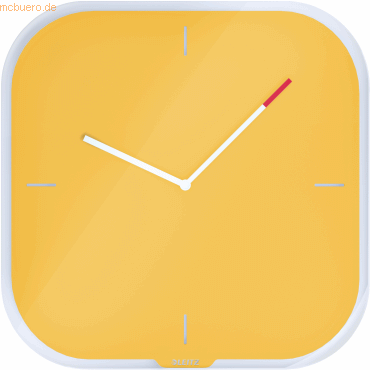 [447976] LEI HORLOGE MURALE COSY JAUNE 90170019       999W