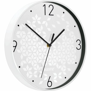 [447992] LEI HORLOGE MURALE WOW BLANC 90150001       999W