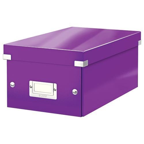[449144] LEI BOITE DVD CLICK&STORE VIOLE 60420062       999W