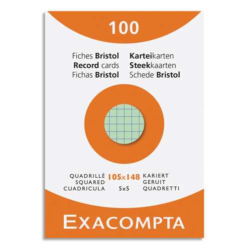[449286] EXA E/100 BRIST NP 105X148 5X5 ASS13479E       400A