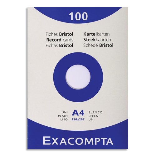 [449299] EXA E/100 BRISTOL NP A4 UNI B 13306E       400A