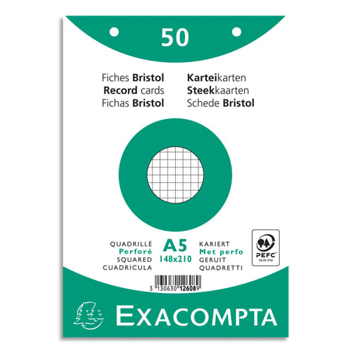 [449306] EXA S/50 BRISTOL PERFO A5 5X5 B 12608E       400A