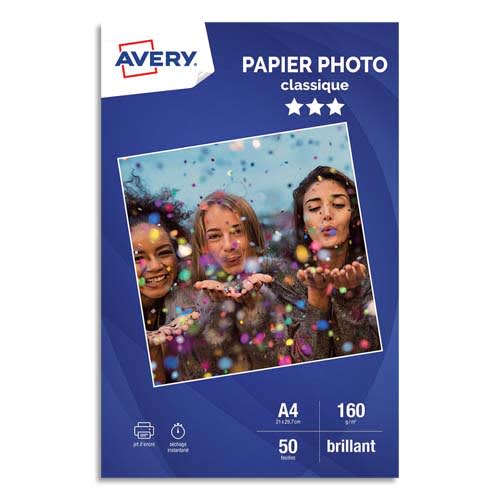 [449490] AVE B/50 PAP PHO BRIL A4 160G C9431-50       28A