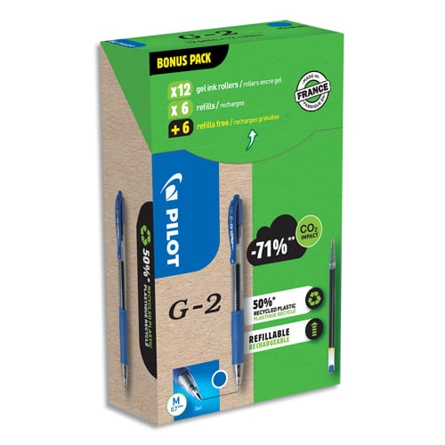 PIL PACK 12 ROLL+12 RECH G2 B 556183       279D