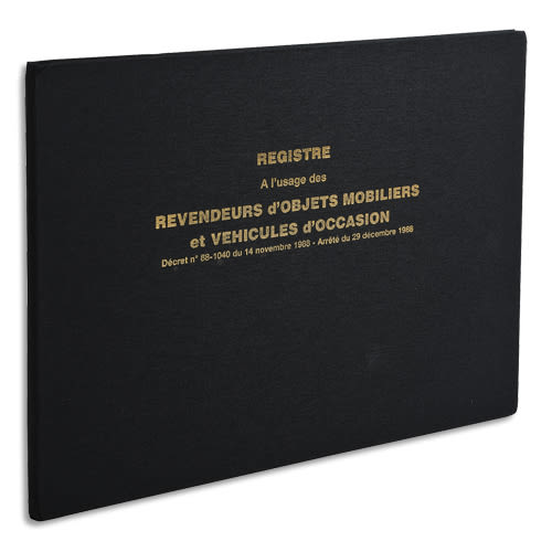 [450392] RLD REGISTRE OBJET MOB GARAGISTE 41891D       451E