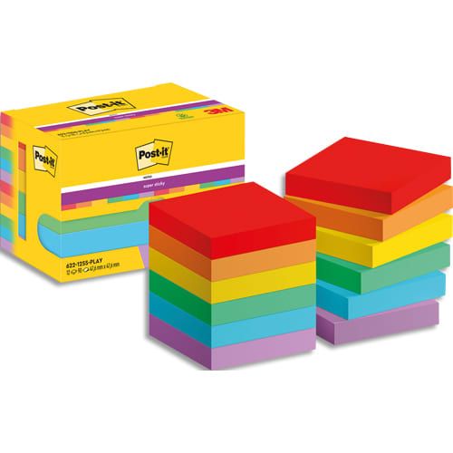 POS L/12 BL STICPLAYF47.6X47.6ASS BP1239       371D