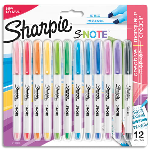 SHP P/12 MARQ SHARPIE S-NOTE ASS 2138233       297B