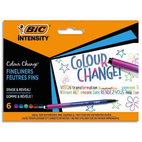 [451539] BIC B/6 FEUT COLOR CHANGE CEL1012091