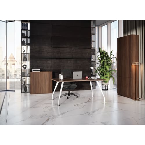 MOB BUR DIR ICONE 180x80 NOIS/BLC 453381       999W