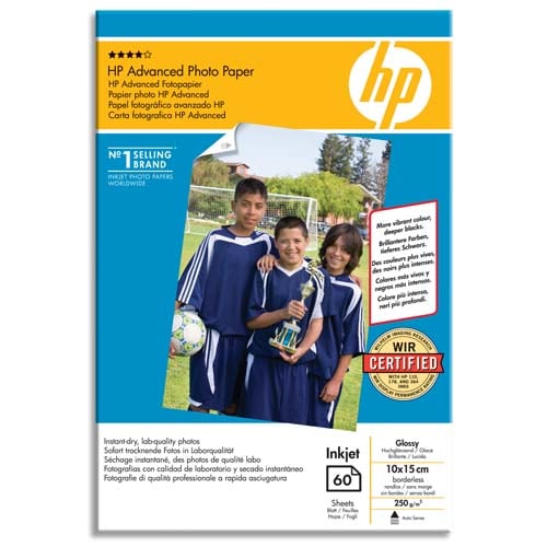 [456352] HWP PAP PHOTO BRILLANT 250G A4 Q5456A       28A