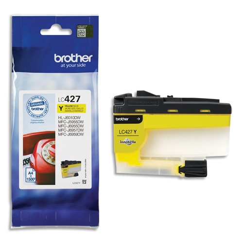 [457495] BRO CART JE JAUNE LC427Y