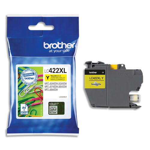 [457549] BRO CARTOUCHE JE JAUNE XL LC422XLY