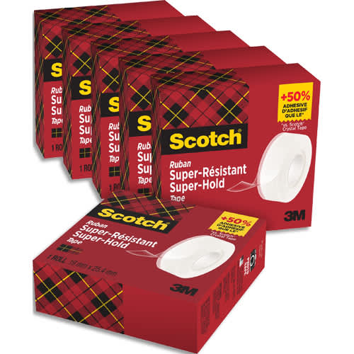 SCO L/6 RUBAN SUPER HOLD 19X25 BP1123       322E