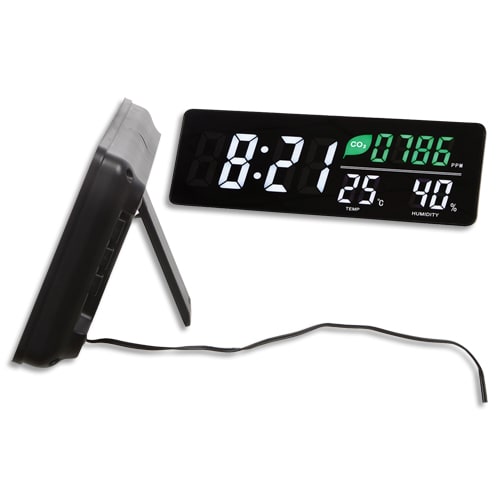 ALB HORLOGE LED CO2 T¯ NOIR HORDGTL CO2       999W
