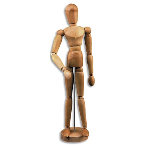 LFB MANEQUIN BOIS 30CM HOMME 806158       999W