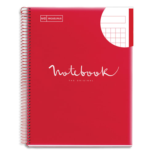 MIRI CAHIER A4 160P 5X5 EMO RGE MR46060       357C