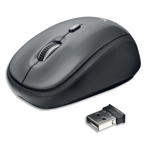 [459404] TRS SOURIS SANS FIL YVI ECO NOIR       82D