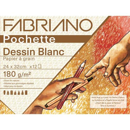 FABR P/12F DESS BLC 180G 24X32 71324320