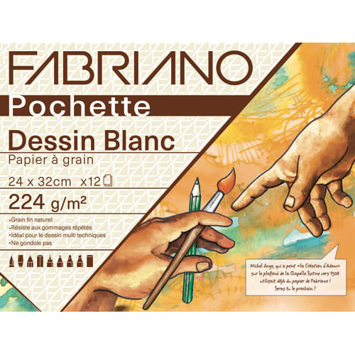 [459533] FABR P/12F DESS BLC 224G 24X32 71524320