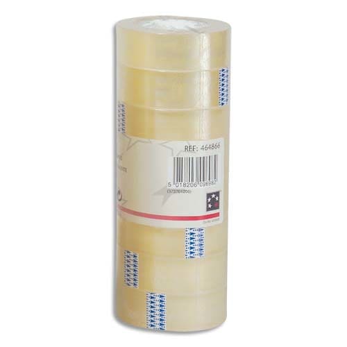 5ET PAQUET DE 8 RUBANS ADHESIF TRS19X33M       322C