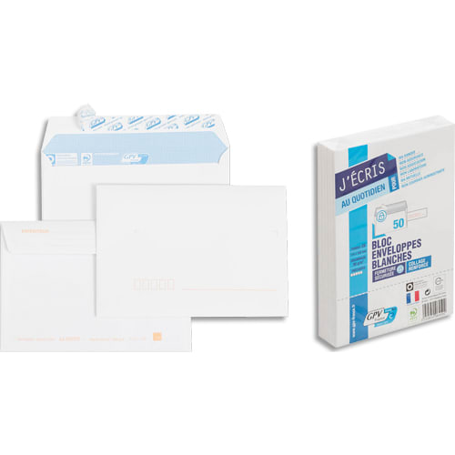 GPV BLOC 50ENV 90G C6 PRECAS BLC NF 6454       167D