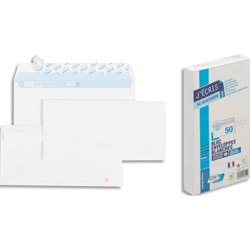 GPV BLOC 50ENV 90G DL PRECAS BLC 6455       167D