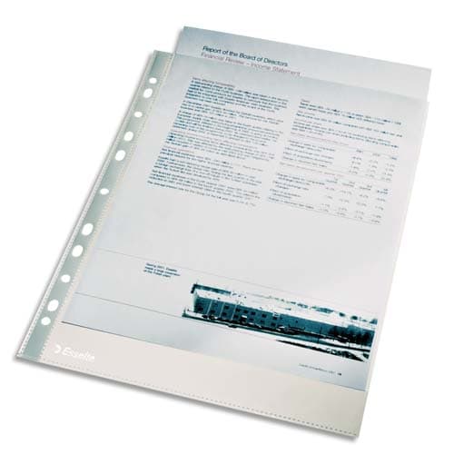[476364] ESD S/100 POCH PERF PP 4/100 LISSE 13089       195A