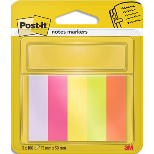 POS L/5 BLC INDEX 100F 15X50MM ASS 25126       366F