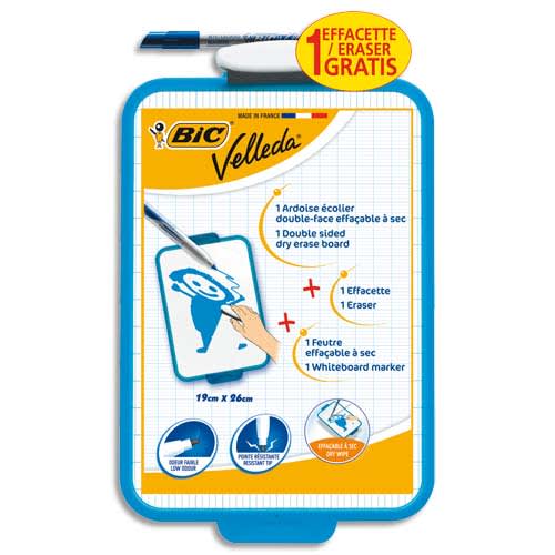 [507922] BIC ARDOISE VELLEDA+1 FEUTRE FIN 841360       393B