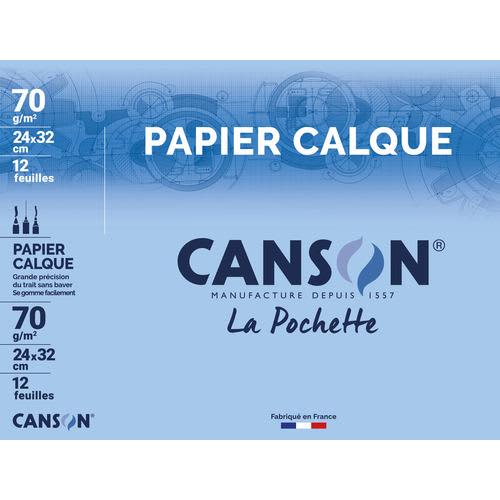 CAN POCH/12F CALQUE 70G 24X32 C200003197       397B