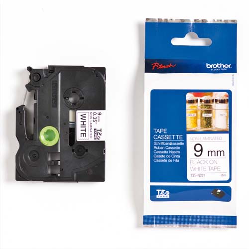 [520560] BRO RUB NON LAMINE 9MMX8M N/BLC TZEN221       145A